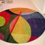 Dining Room - New rug prep
