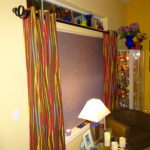 Living room, new lined drapes.