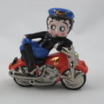 Betty Boop on motorcycle