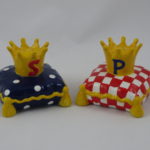 Crowns on pillows
