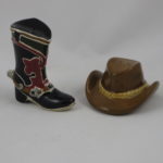 Cowboy boot & hat