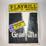 A friend asked me to bake a cake in honor of her daughter Gina's college graduation.  Gina was a theatre major, so this Playbill cake seemed the perfect choice. 